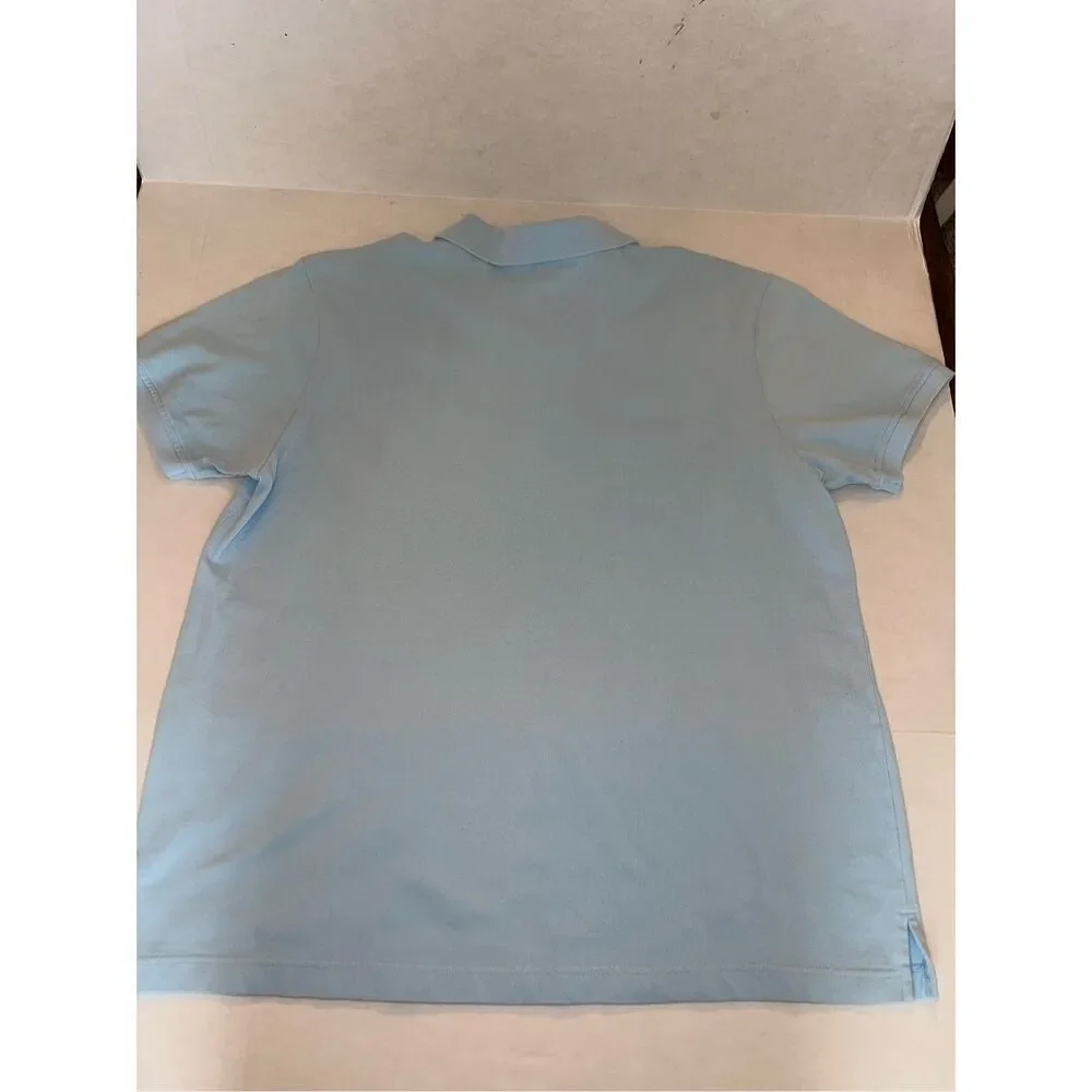 Vtg Disney Light Blue Polo Shirt‎ With Embroidered Grumpy Sz XLarge  A24